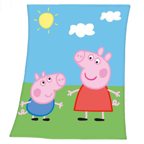 Baby Best Kuscheldecke 75 x 100 cm - Peppa Pig