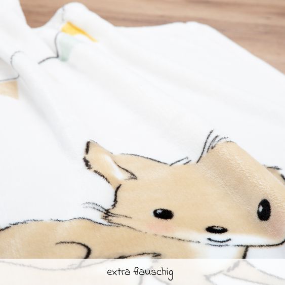 Baby Best Kuscheldecke - 75 x 100 cm - Waldfreunde