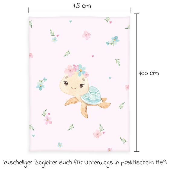Baby Best Cuddly blanket 75 x100 cm - Little Turtle