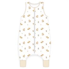 Schlaf-Overall wattiert Jersey - Waldfreunde - Gr. 70 cm