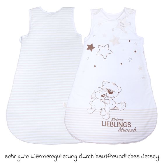 Baby Best Sacco a pelo imbottito Jersey - Piccolo Personaggio Preferito - Gr. 70 cm