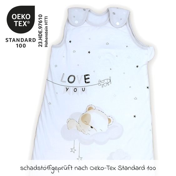 Baby Best Schlafsack wattiert - Sleeping Little Bear - Gr. 70 cm