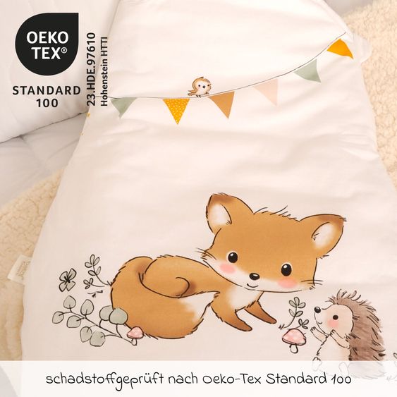 Baby Best Schlafsack wattiert - Waldfreunde - Gr. 70 cm