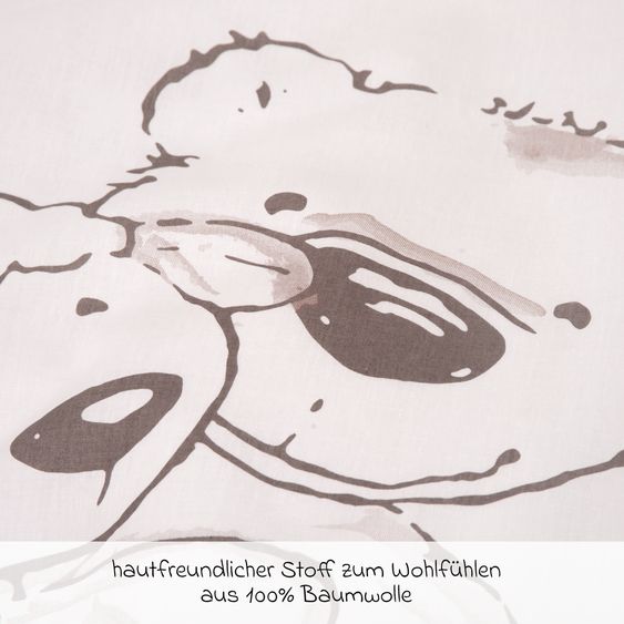 Baby Best Wende-Bettwäsche 100 x 135 cm - Kleiner Lieblingsmensch