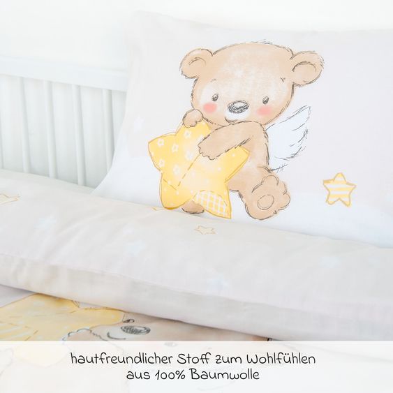 Baby Best Wende-Bettwäsche 100 x 135 cm - Kleiner Schutzengel