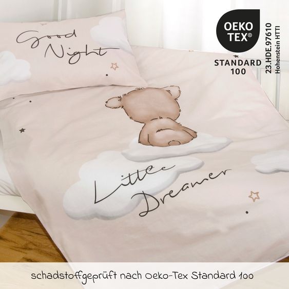 Baby Best Wende-Bettwäsche 100 x 135 cm - Little Dreamer