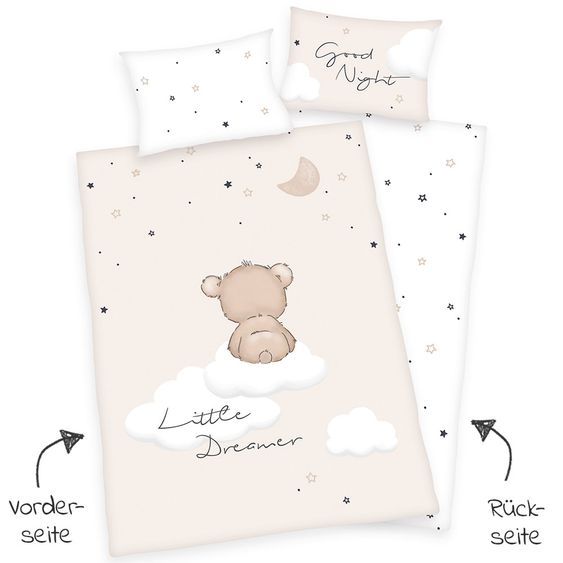Baby Best Wende-Bettwäsche - 100 x 135 cm - Little Dreamer