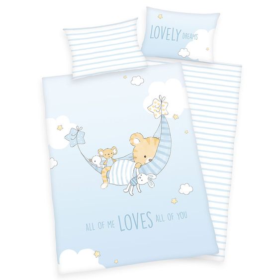 Baby Best Reversible bedding - 100 x 135 cm - Little Tiger