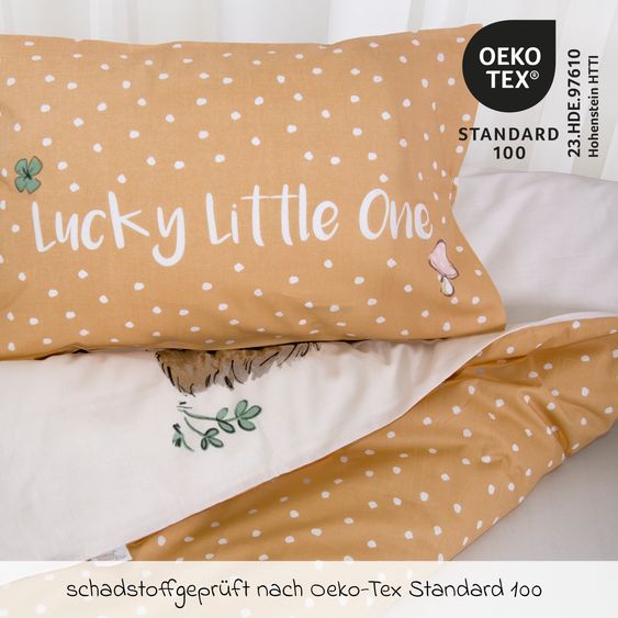 Baby Best Wende-Bettwäsche 100 x 135 cm - Waldfreunde