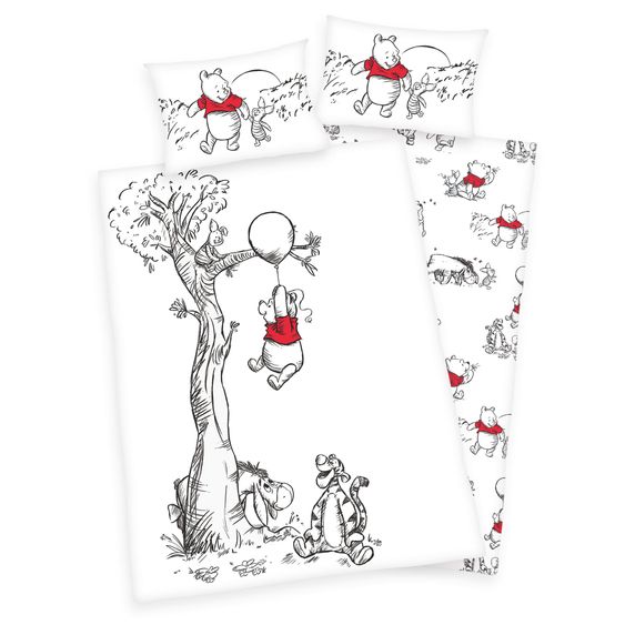 Baby Best Wende-Bettwäsche 100 x 135 cm - Winnie the Pooh