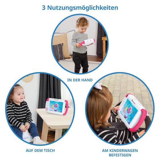Baby Einstein Licht - und Musikspielzeug On-the-Go Sea Dreams Soother mit Licht, Musik, Meeresgeräusche und Bewegung - Pink