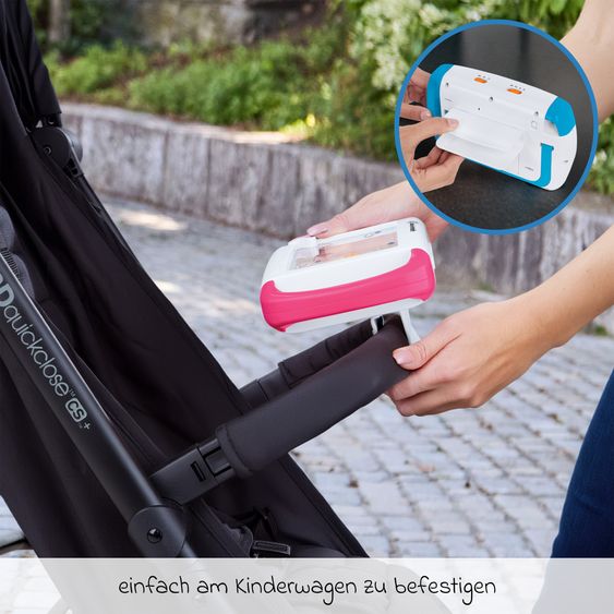 Baby Einstein Licht - und Musikspielzeug On-the-Go Sea Dreams Soother mit Licht, Musik, Meeresgeräusche und Bewegung - Pink