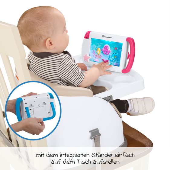 Baby Einstein Licht - und Musikspielzeug On-the-Go Sea Dreams Soother mit Licht, Musik, Meeresgeräusche und Bewegung - Pink