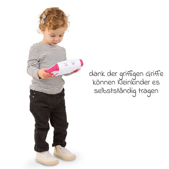 Baby Einstein Licht - und Musikspielzeug On-the-Go Sea Dreams Soother mit Licht, Musik, Meeresgeräusche und Bewegung - Pink