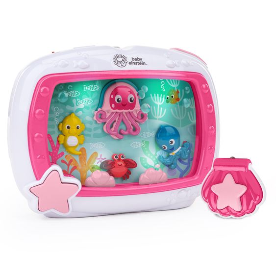 Baby Einstein Nacht- und Schlummerlicht Sea Dreams mit Lichter und Melodien inkl. Fernbedienung - Pink