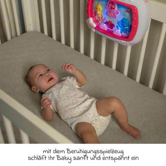 Baby Einstein Nacht- und Schlummerlicht Sea Dreams mit Lichter und Melodien inkl. Fernbedienung - Pink