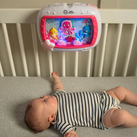 Baby Einstein Nacht- und Schlummerlicht Sea Dreams mit Lichter und Melodien inkl. Fernbedienung - Pink