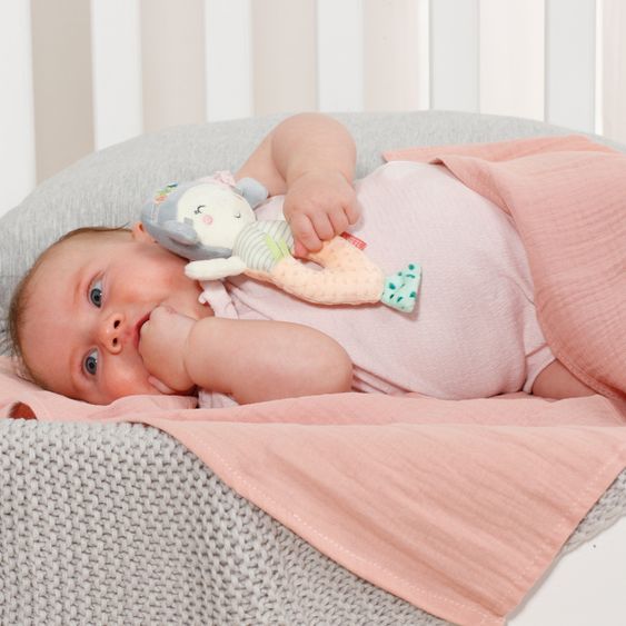Fehn Set 3 pezzi griffin e sirena in mussola - bambini del mare