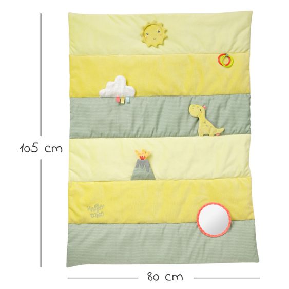 Fehn 3D Activity-Decke Vulkan - Happy Dino