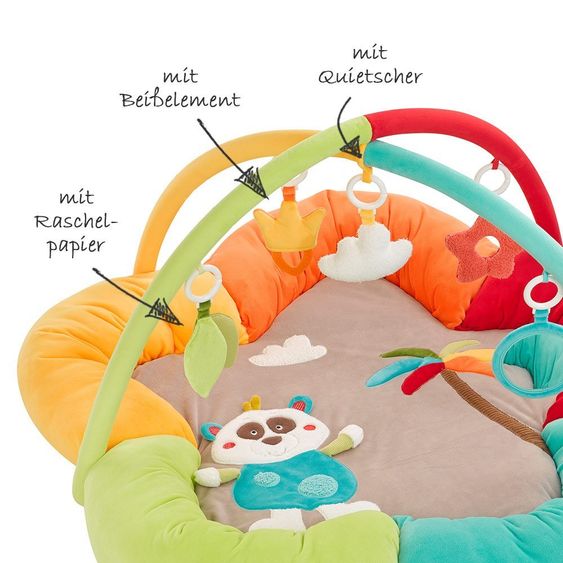 Fehn 3D Activity Nest Panda - Jungle Heroes