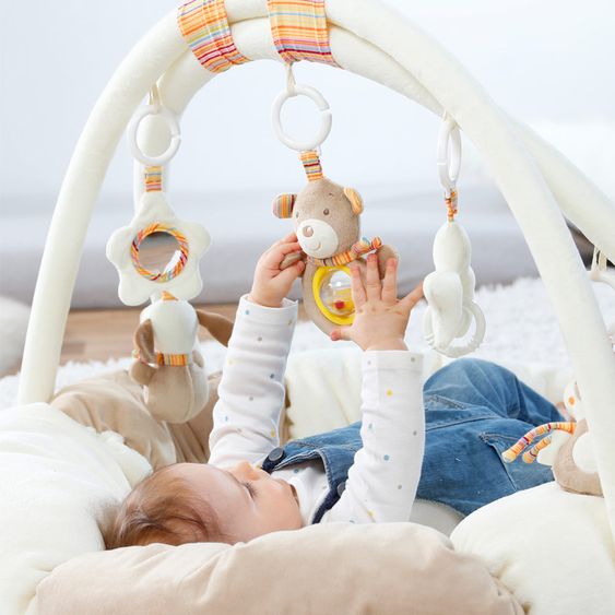 Fehn 3D Activity Nest Teddy - Rainbow