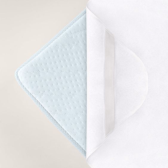 Fehn 7-piece bed set for crib 140x70 cm / bedding + fitted sheets + quilt + bedding + bedding - Bruno Bear - White