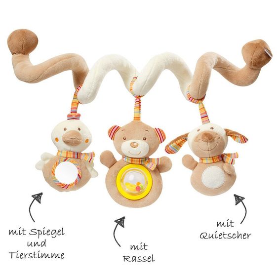Fehn Activity-Spirale Teddy - Rainbow