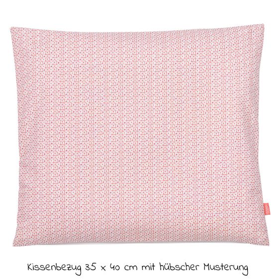 Fehn Biancheria da letto per bambini 80 x 80 cm - Orso Bruno