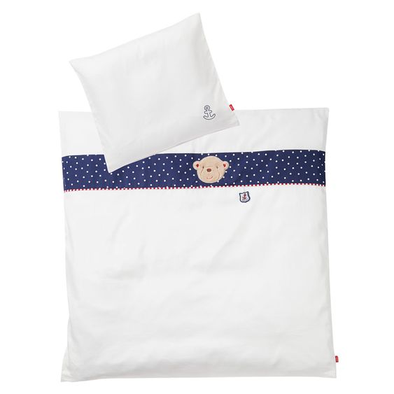 Fehn Baby bedding 80 x 80 cm - Ocean Club
