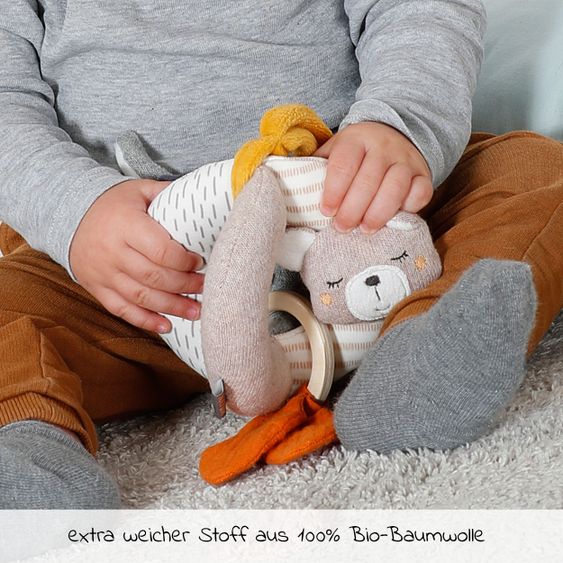 Fehn Greifball Esel & Teddy - Natur