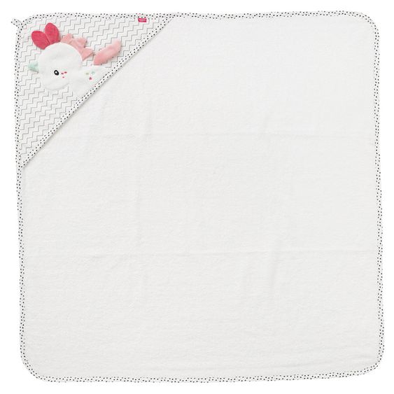 Fehn Hooded bath towel Unicorn Aiko 80 x 80 cm