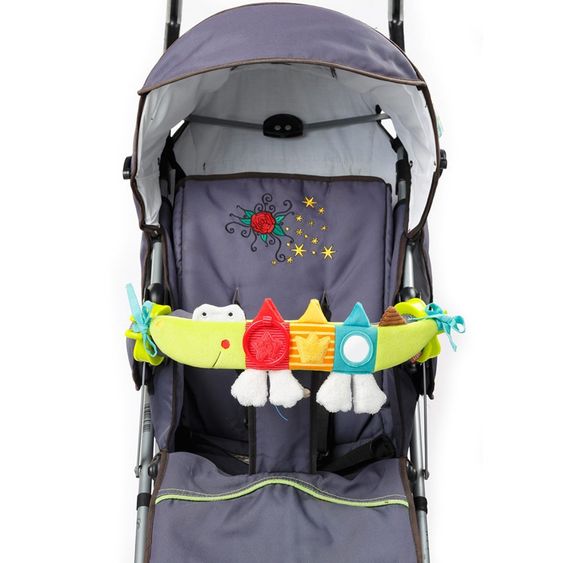 Fehn Stroller chain crocodile - Jungle Heroes