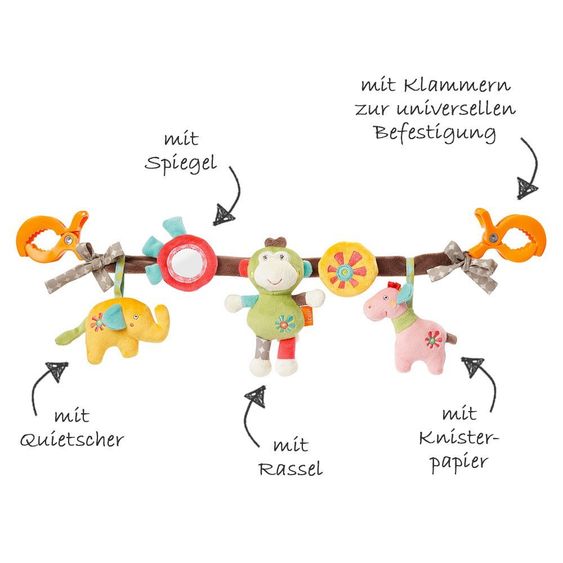 Fehn Kinderwagenkette Safari