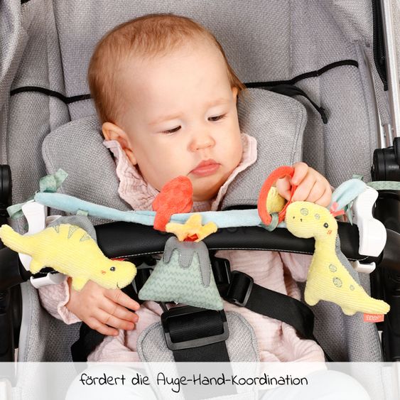 Fehn Kinderwagenkette Vulkan - Happy Dino