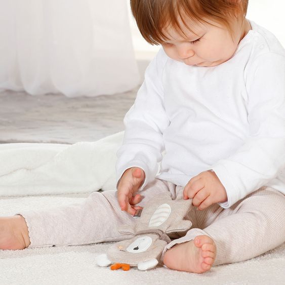 Fehn Knister-Tier Teddy - Natur
