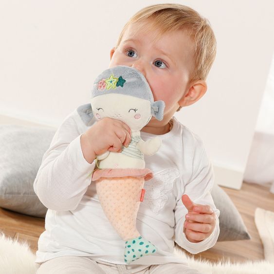 Fehn Kuschelpuppe Meerjungfrau 30 cm - Meereskinder