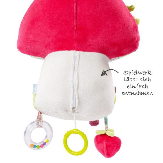 Fehn LED-Spieluhr Deluxe Pilz 40 cm - Sweetheart