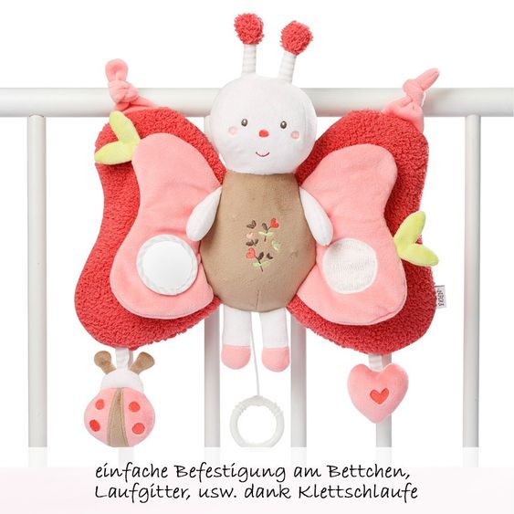 Fehn Scatola musicale LED Deluxe Butterfly 39 cm - Garden Dreams