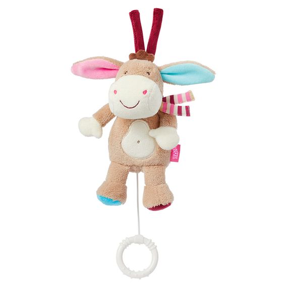 Fehn Mini-Spieluhr Esel Monkey Donkey 17 cm