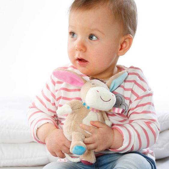 Fehn Mini-Spieluhr Esel Monkey Donkey 17 cm