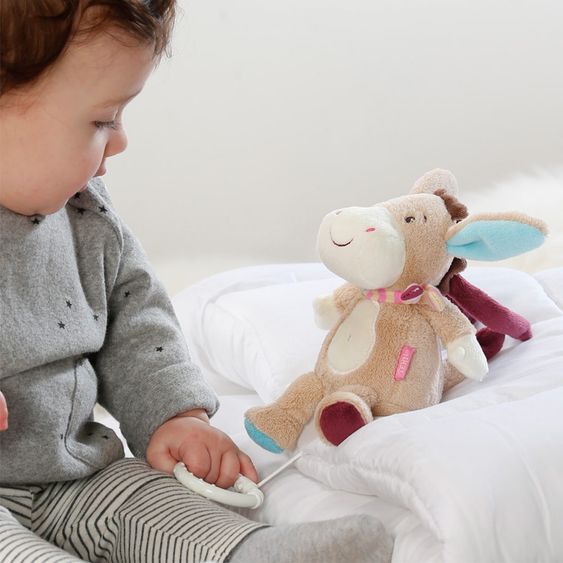 Fehn Mini-Spieluhr Esel Monkey Donkey 17 cm