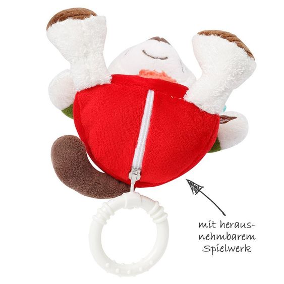 Fehn Mini-Spieluhr Waschbär 19 cm - Jungle Heroes