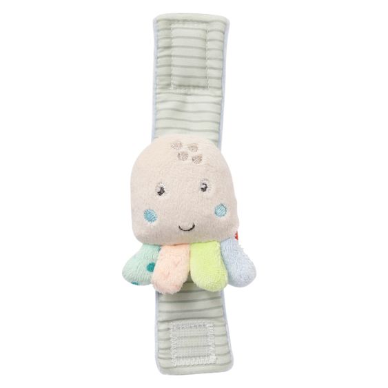 Fehn Rassel-Armband Oktopus 16 cm - Meereskinder