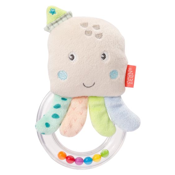 Fehn Ring-Rassel Oktopus 14 cm - Meereskinder