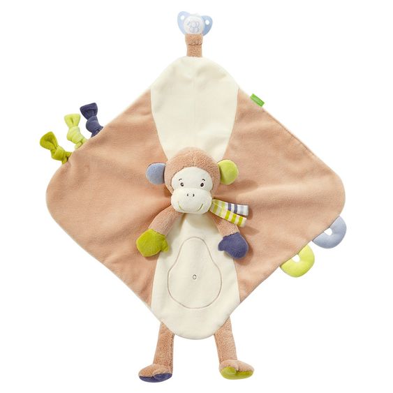 Fehn Schmusetuch Deluxe Affe - Monkey Donkey