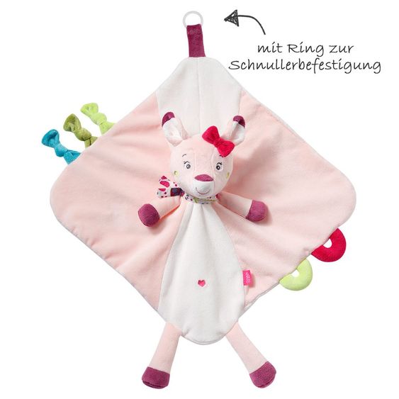 Fehn Schmusetuch Deluxe Rehkitz - Sweetheart