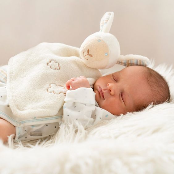 Fehn Schmusetuch Deluxe Schaf - Baby Love