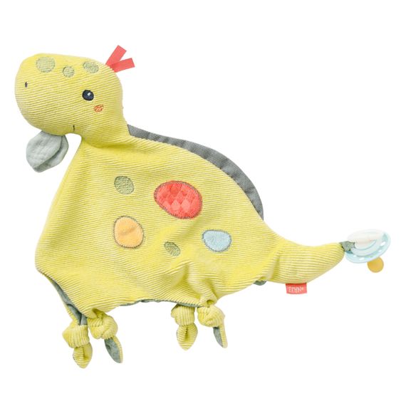 Fehn Schmusetuch / Handpuppe Dino - Happy Dino