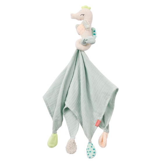 Fehn Schmusetuch Seepferd 42 cm - Meereskinder