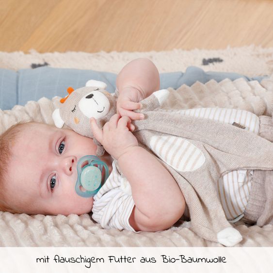 Fehn Schmusetuch Teddy - Natur
